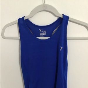 Navy blue tank top